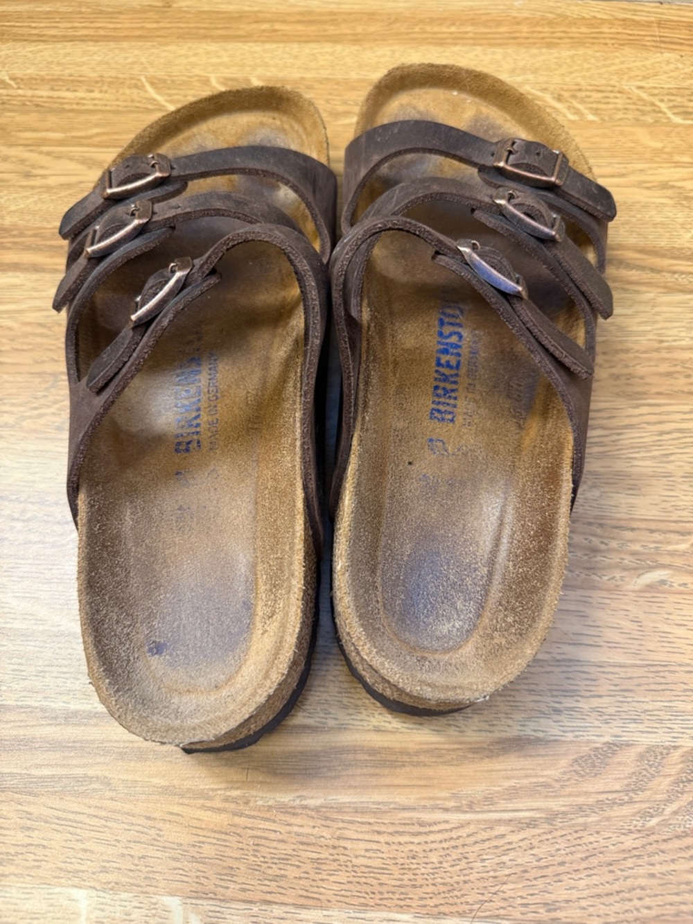 Birkenstock Florida Soft Footbed Habana Oiled Leather 38 - Picture 3 of 5
